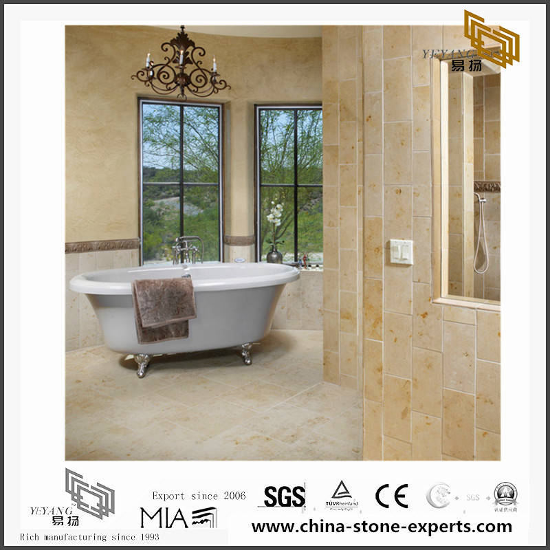 Jura Beige marble used in interior design（YQN-090904）
