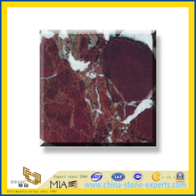 Polished Natural Stone Rosso Lavento Marble Slabs for Wall/Flooring (YQC)