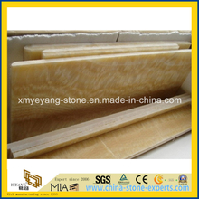 Yellow Honey Onyx Window Sill Board for Decorative Materials