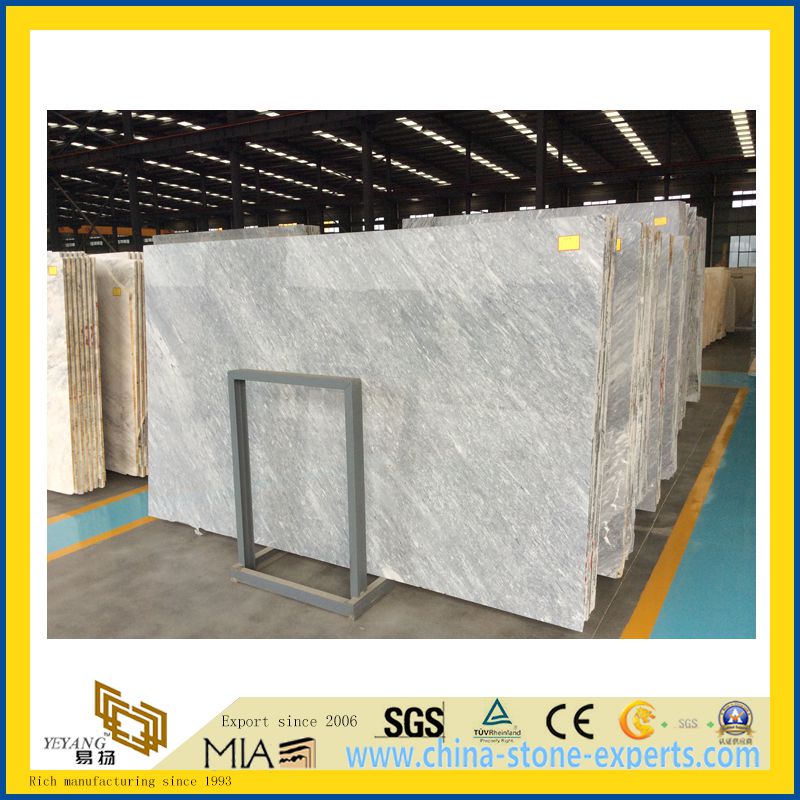Rome Ice Grey Marble Slabs for Countertop, Flooring, Wall Decoration