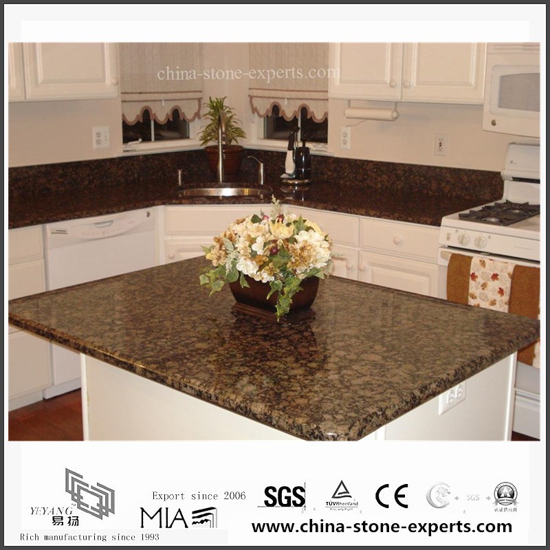 Natural Baltic Brown Granite Countertop for Kitchen,Hotel (YQW-GC06051911)