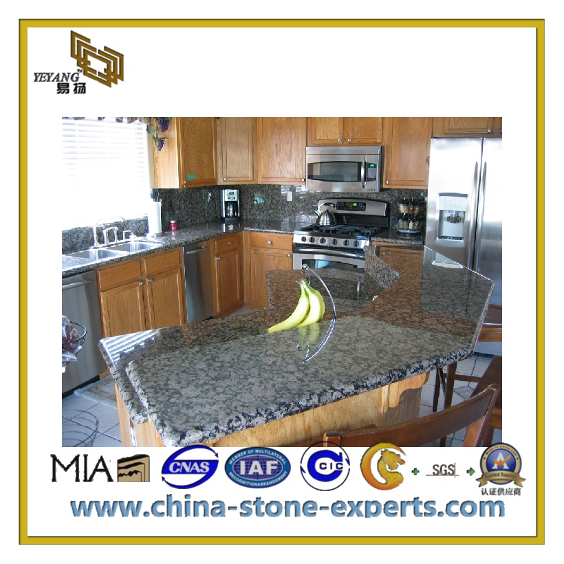 Natural Granite / Marble / Quartz Stone Vanity Top and Kitchen Countertops(YQC-GC1027)